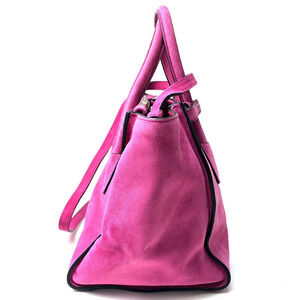 Prada Pink Handbag Suede FUXIA SCAMOSCIATO